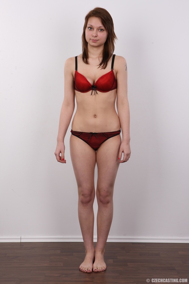 Awesome hussy in a denim vest, black shirt, - XXX Dessert - Picture 7