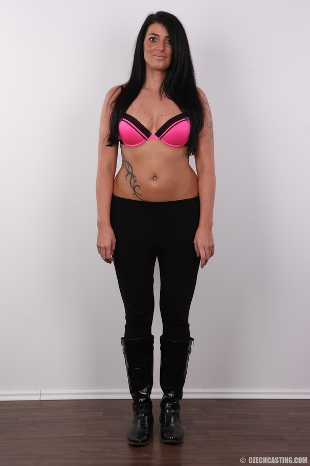 Delish babe in pink and black lingerie disp - XXX Dessert - Picture 4