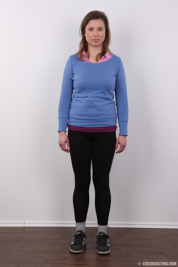 Gorgeous firecracker in a blue sweater and  - XXX Dessert - Picture 2