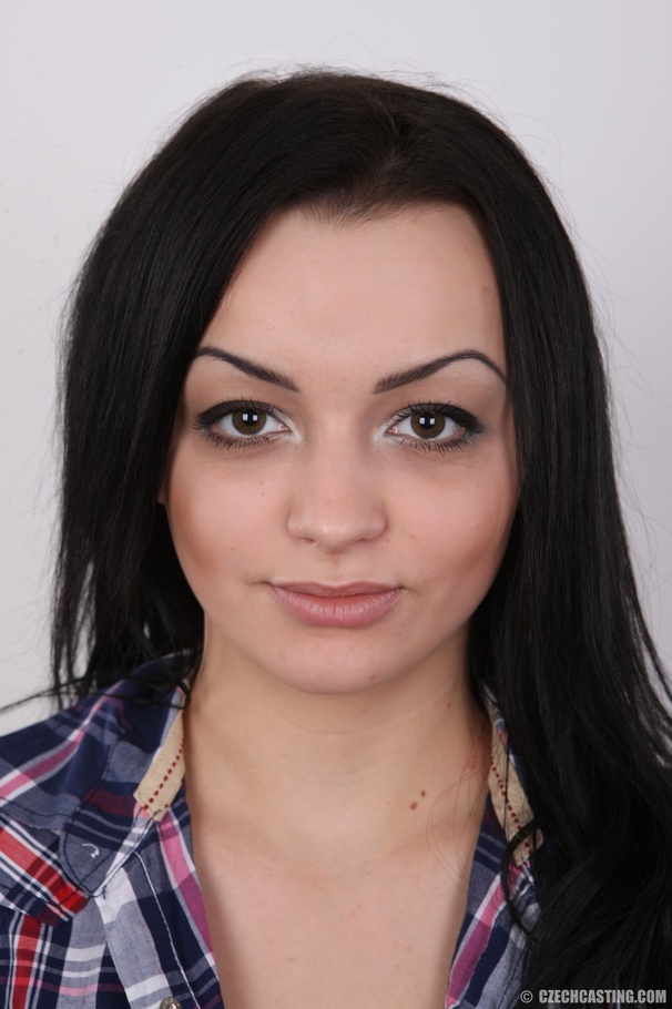 Captivating coquette in a flannel top and b - XXX Dessert - Picture 1