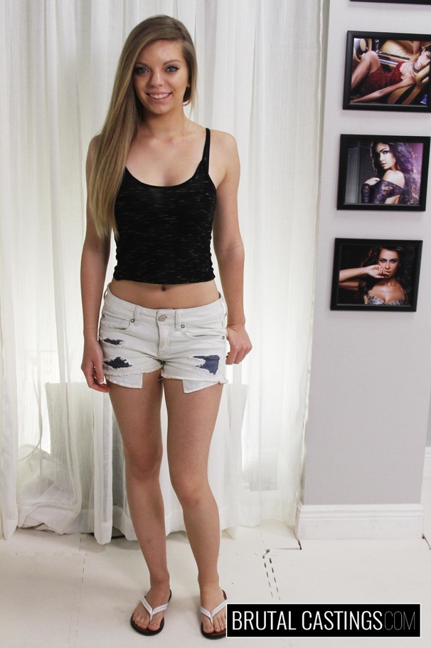 Tender young honey shocked with a bdsm cast - XXX Dessert - Picture 3