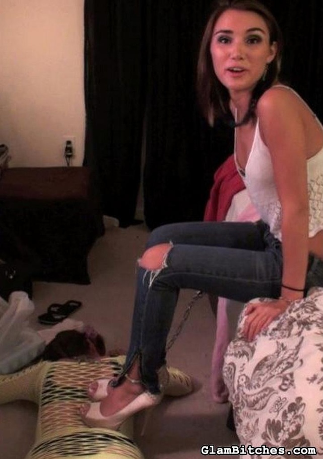 Young hottie got dominated by her bitchy ro - XXX Dessert - Picture 15