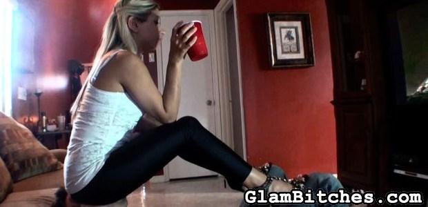 Sexy lass chills on boyfriend's face tastin - XXX Dessert - Picture 6