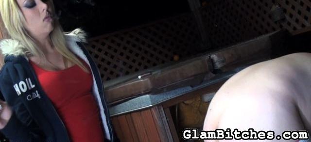 Dude must earn sex with sexy chick through  - XXX Dessert - Picture 15