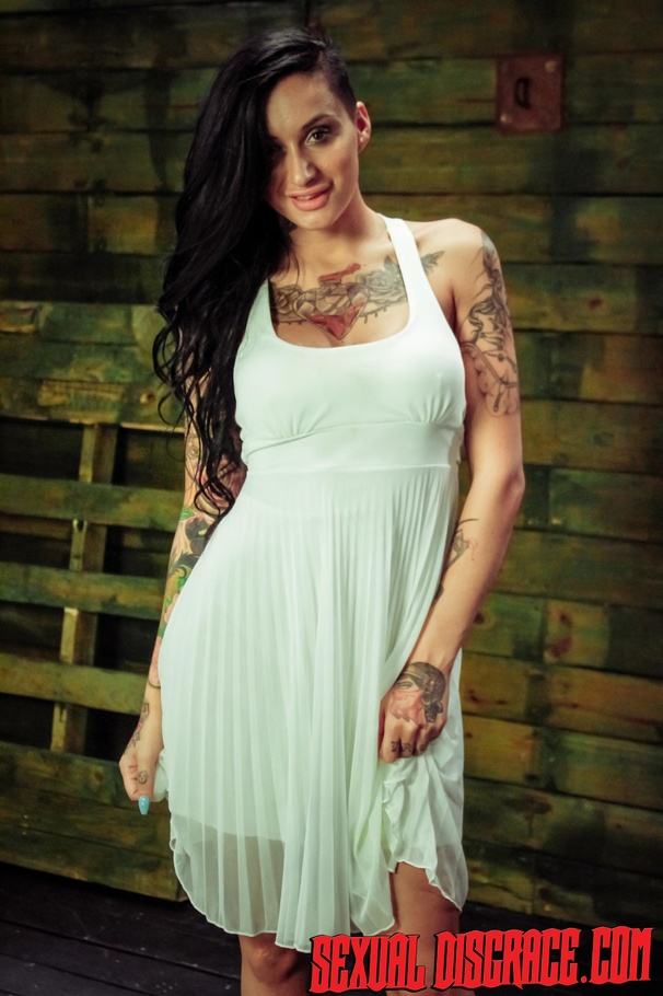 Gorgeous girl with many colorful tattoos in - XXX Dessert - Picture 2