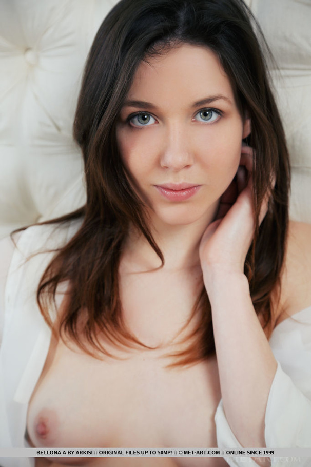 Tender gal in a sheer white top presents he - XXX Dessert - Picture 18