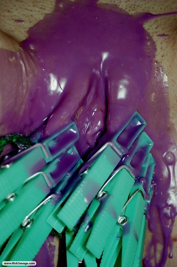 Hot chick in bondage gets her sweet cunt tr - XXX Dessert - Picture 14