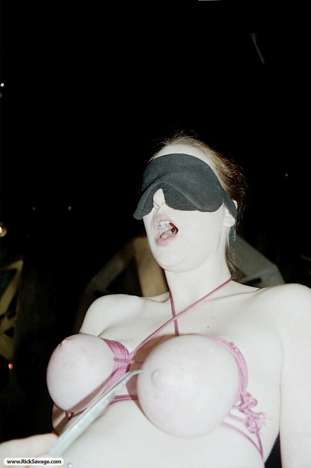 Bound bitch loves painful teasing and spank - XXX Dessert - Picture 12