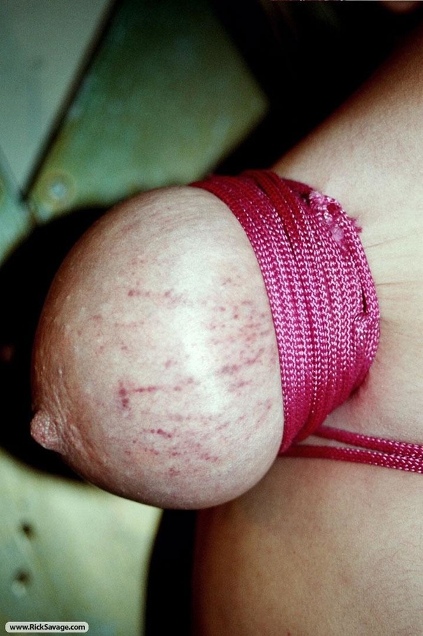 Gagged darling with a curvy body gets a pai - XXX Dessert - Picture 13