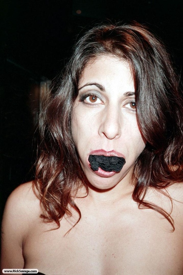 Gagged slave in a corset gets a nice waxing - XXX Dessert - Picture 7