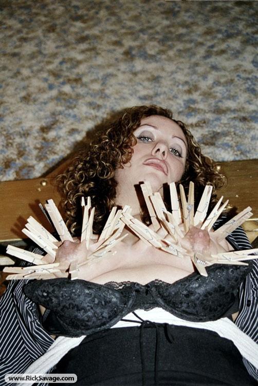 Bound lady is ready for a painful punishmen - XXX Dessert - Picture 11