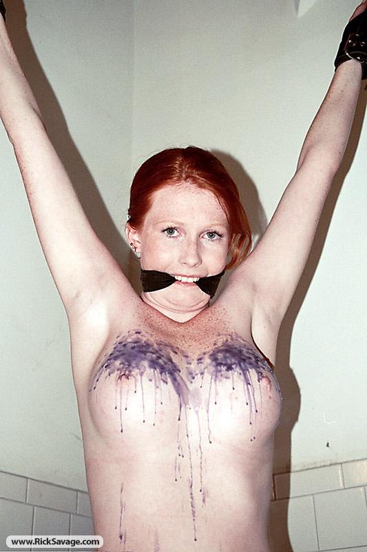 Super hot redhead slut gets tied up and hum - XXX Dessert - Picture 12