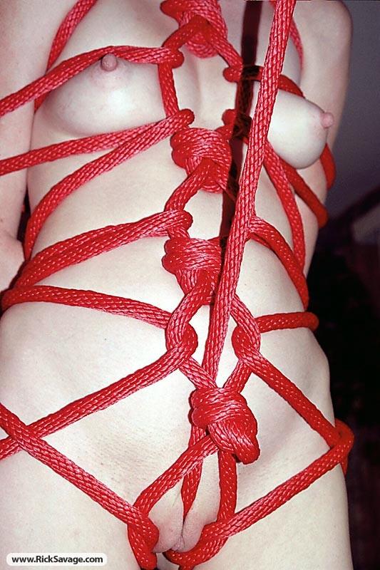 Curly haired slutty gal likes to get tied u - XXX Dessert - Picture 14