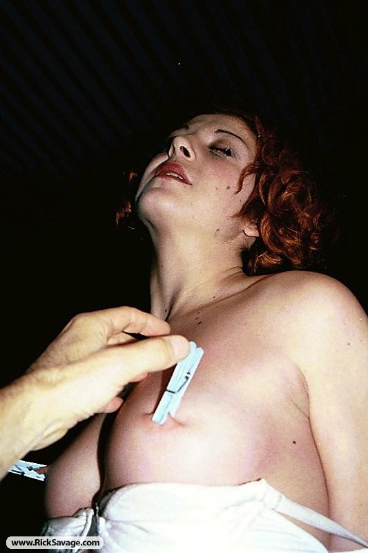 Sexy redhead gal gets tied up and humiliate - XXX Dessert - Picture 12