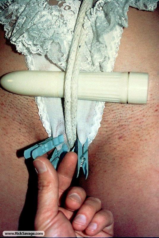 Slender teenage chick gets bound and used b - XXX Dessert - Picture 13