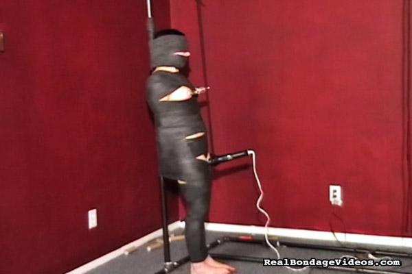 Girl gets rolled up like a mummy by crazy B - XXX Dessert - Picture 5