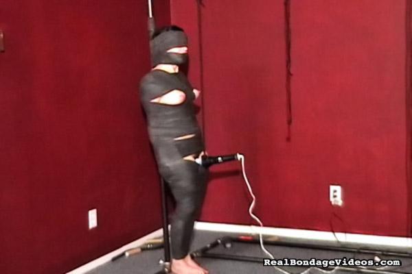 Girl gets rolled up like a mummy by crazy B - XXX Dessert - Picture 15