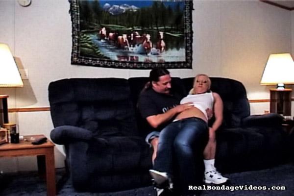 Homemade BDSM action with fat guy and his b - XXX Dessert - Picture 2