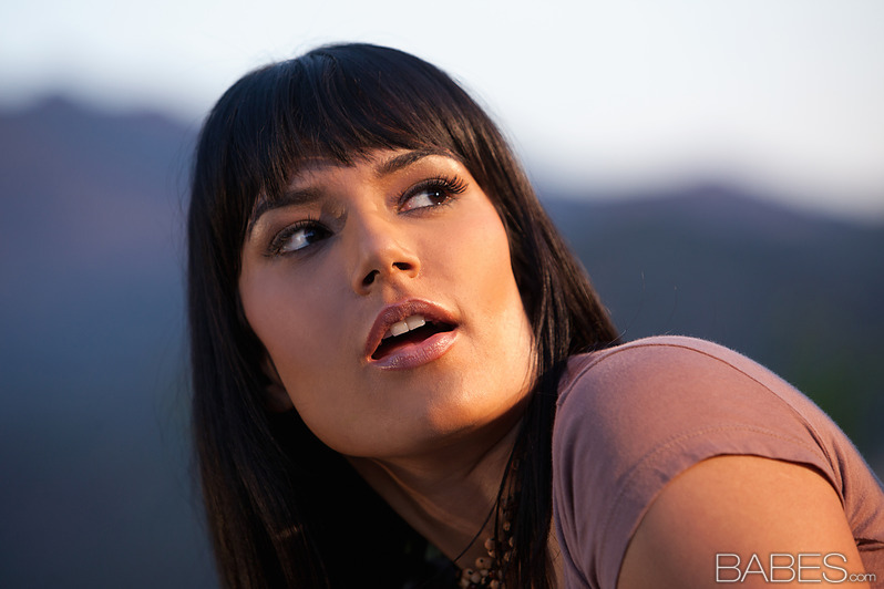Brunette beauty gets pleased by her boy in  - XXX Dessert - Picture 10