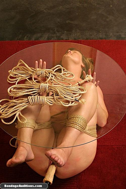 Lady gets tied in ropes and drilled with a  - XXX Dessert - Picture 16