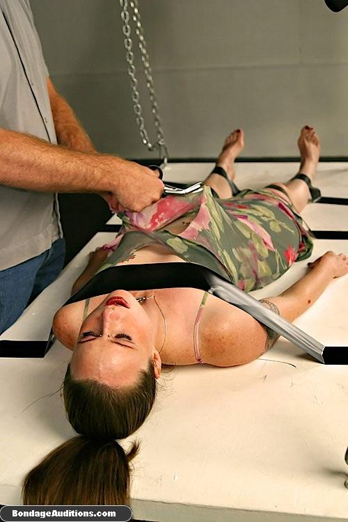 Hottie gets tied up and teased by many dild - XXX Dessert - Picture 1