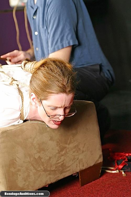 Beautiful schoolgirl gets tied up really ti - XXX Dessert - Picture 15