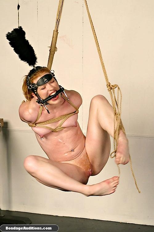 Young bitch gets tied up and whipped by her - XXX Dessert - Picture 12