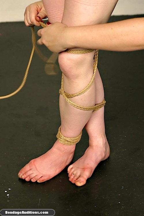 Young bitch gets tied up and whipped by her - XXX Dessert - Picture 16
