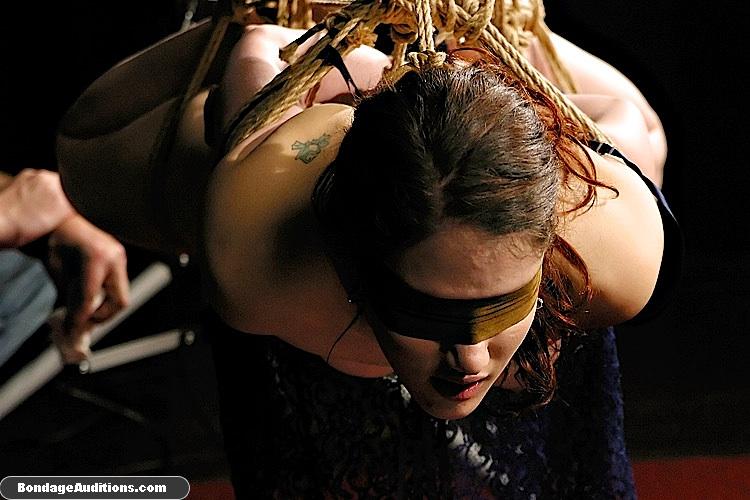 Bondage chick tied in ropes and fucked with - XXX Dessert - Picture 15