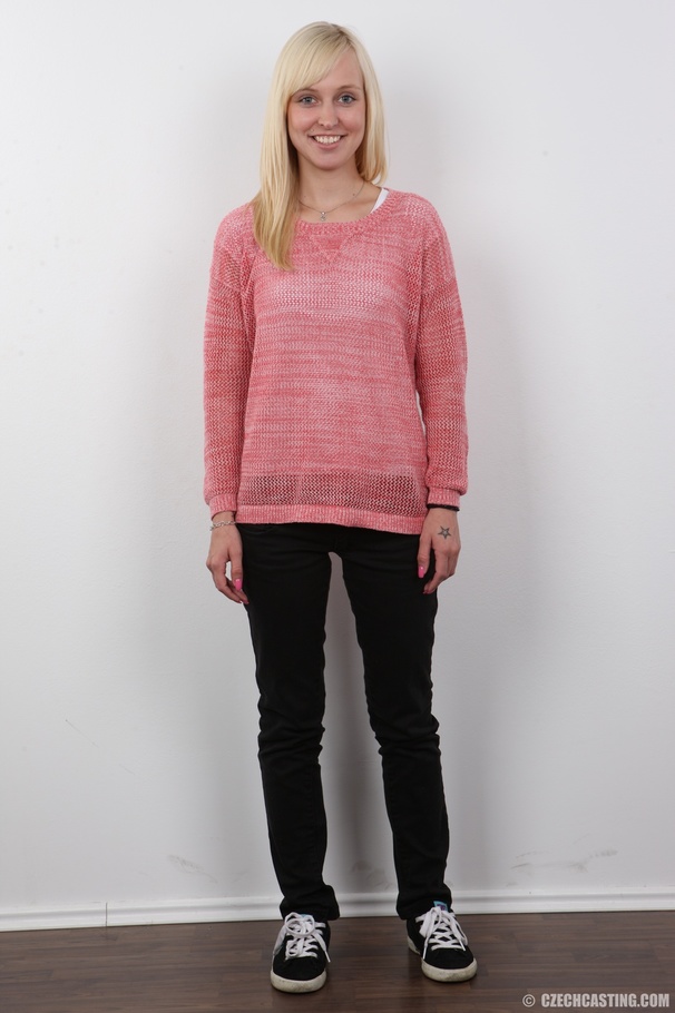 Blonde with a few tattoos has soft, straigh - XXX Dessert - Picture 1