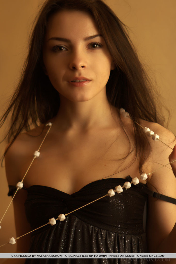 Stunning brunette slowly pulls down her bla - XXX Dessert - Picture 5