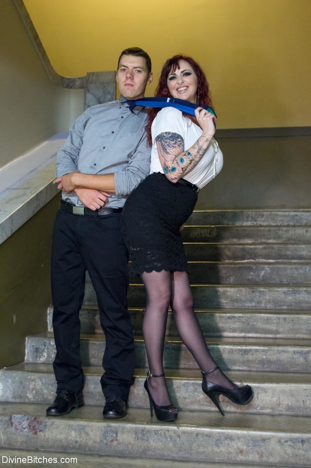 Guy’s nips and dick are pinched, and his mo - XXX Dessert - Picture 3