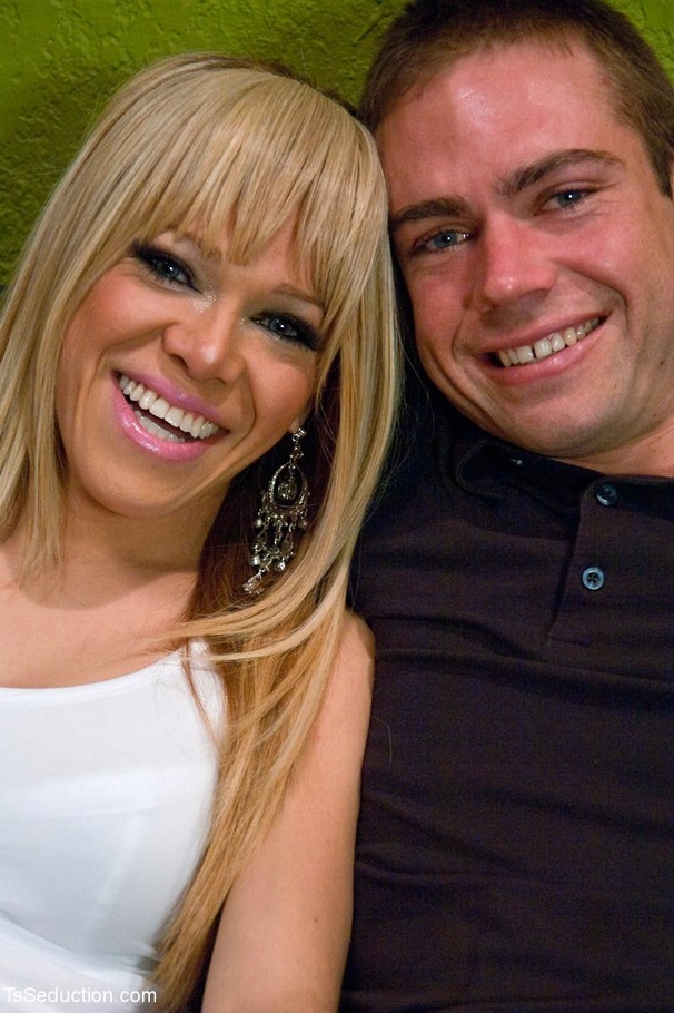 Blonde t-girl gets dicked in the ass after  - XXX Dessert - Picture 1