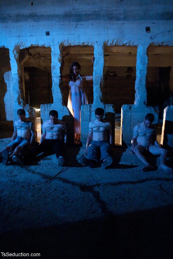 Obedient guy rides a sexy tranny’s cock in  - XXX Dessert - Picture 2