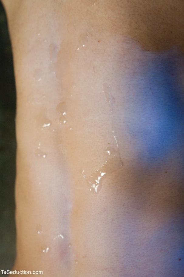 Submissive male bound with rope tends to th - XXX Dessert - Picture 18