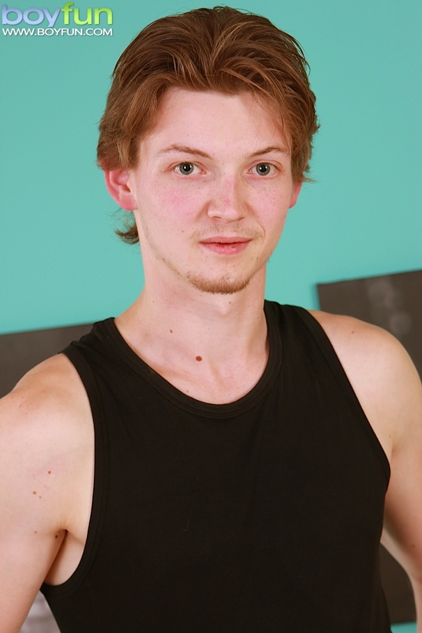 Cute redhead Tyler Taylor offers up his sweet ass for you to fuck - XXXonXXX - Pic 1