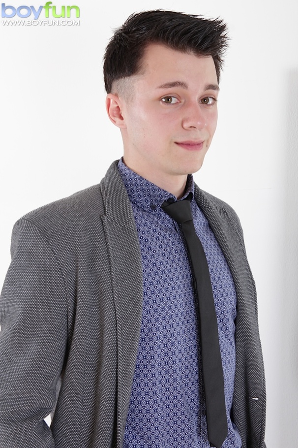 Hot young professional jerks his perfect cock into his shoe - XXXonXXX - Pic 1