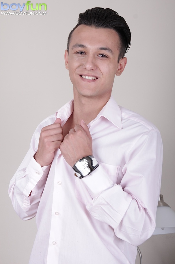 Clean cut professional strokes his big uncut dick after a hard day's work - XXXonXXX - Pic 2