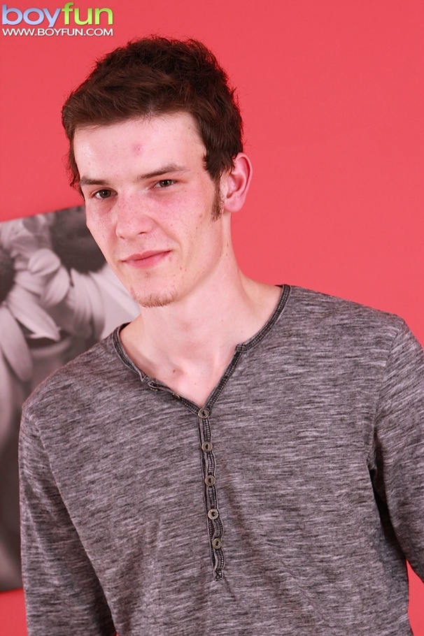 Hottie Dominic rubs his dick and cums hard across his tight abs - XXXonXXX - Pic 1