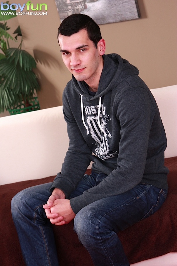 Hottie Andrew Wittle strokes his gorgeous uncut cock and shows off perfect ass - XXXonXXX - Pic 1