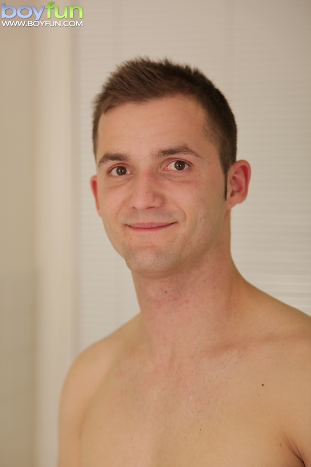 Handsome uncut Victor Voss soaps up and jacks off in steamy bath - XXXonXXX - Pic 3