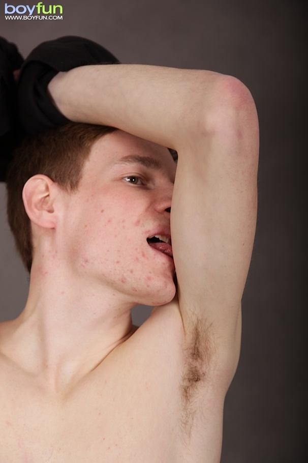 Puppy strokes his cock and spreads his ass at the same time - XXXonXXX - Pic 6