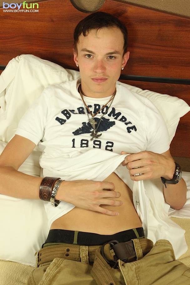 If you dream of a thick cock in your mouth watch how this sissy gets hard - XXXonXXX - Pic 1