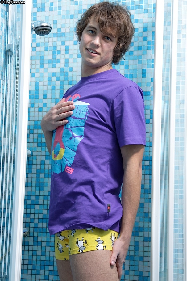 For this hot dude there is nothing like fingering his ass in shower - XXXonXXX - Pic 1