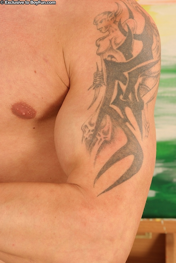 Enjoy the hot boxers of this fine lad as he jacks his willy off - XXXonXXX - Pic 5