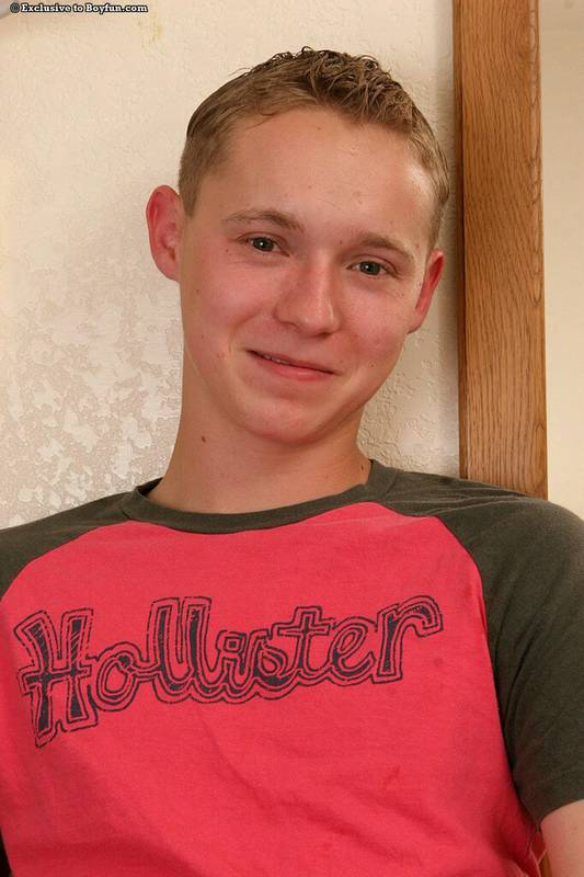 Cute young boy strips down and presents his large dick - XXXonXXX - Pic 1