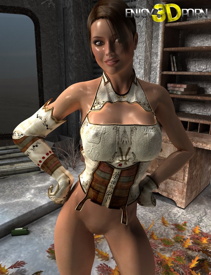 Merchant girl takes her clothes off and shows off her ...