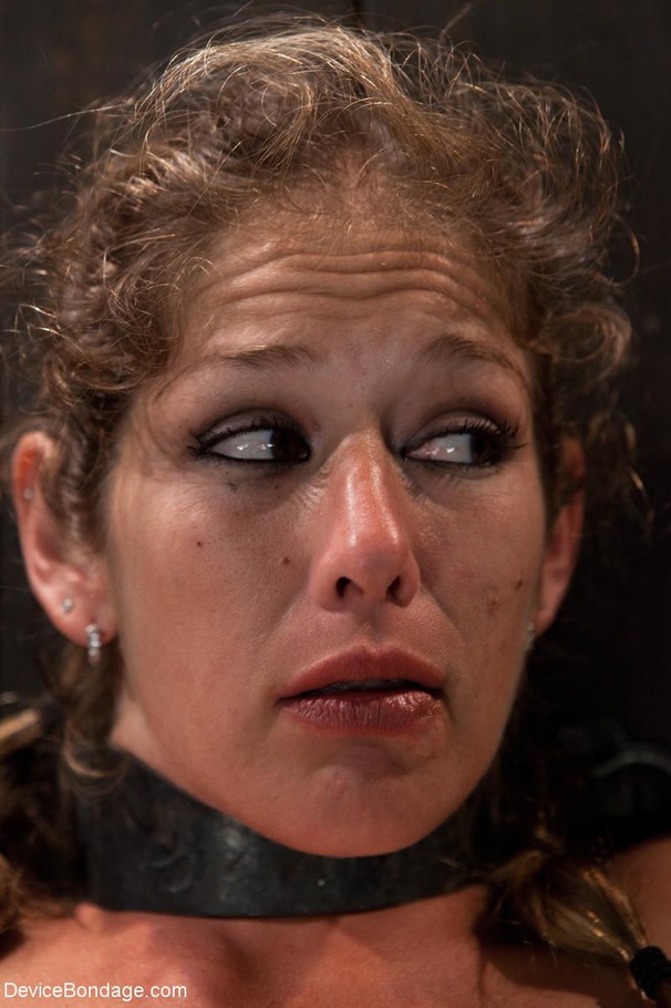 Wench’s body is bent, and bondage pipes kee - XXX Dessert - Picture 13