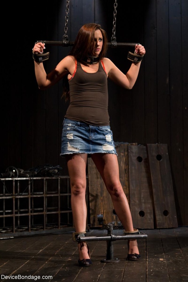 Chained chica can’t believe how great it fe - XXX Dessert - Picture 1