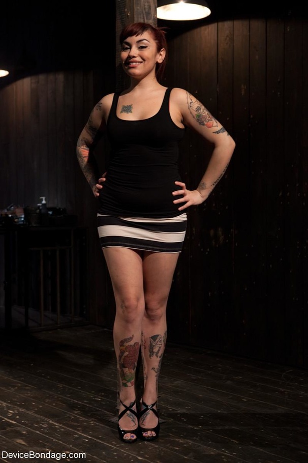 Tattooed redhead has a hankering for pain,  - XXX Dessert - Picture 1